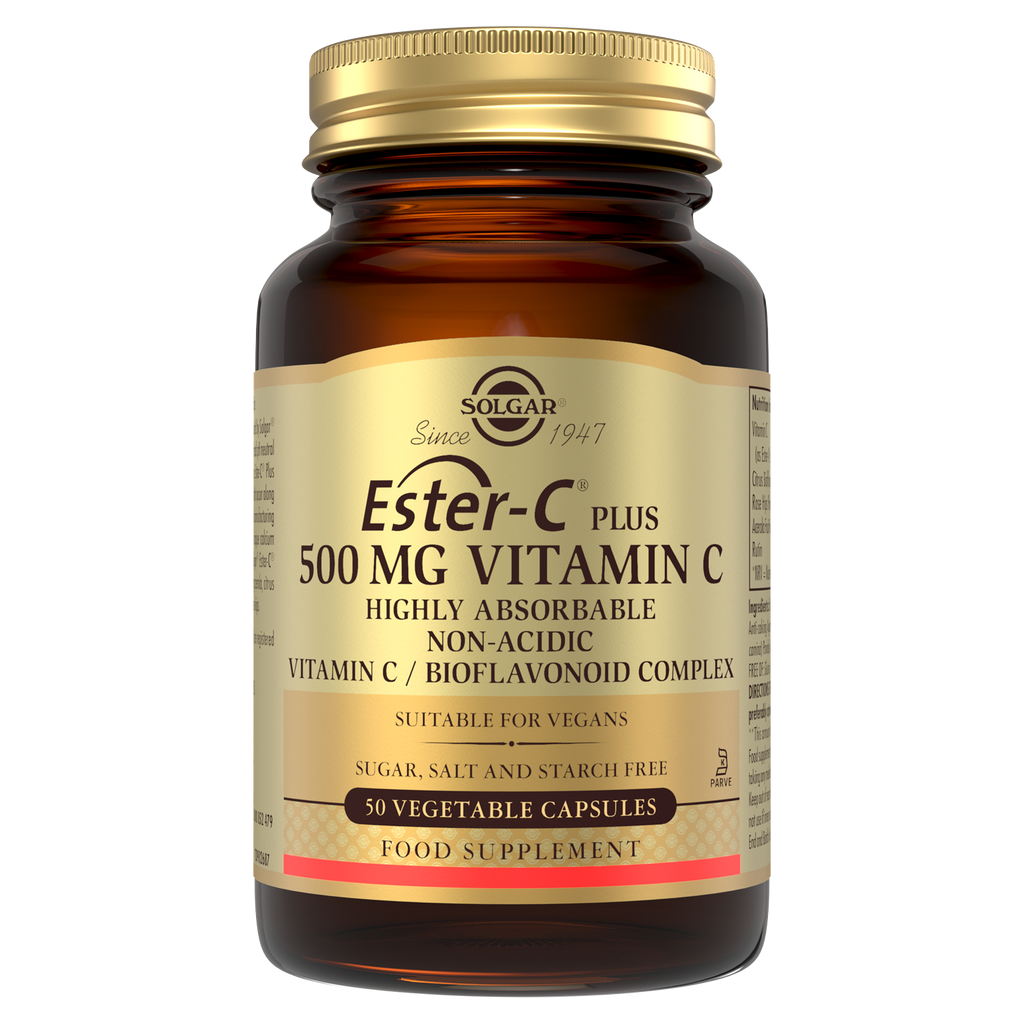 Solgar Ester-C Plus 500 mg Vitamin C Vegetable Capsules