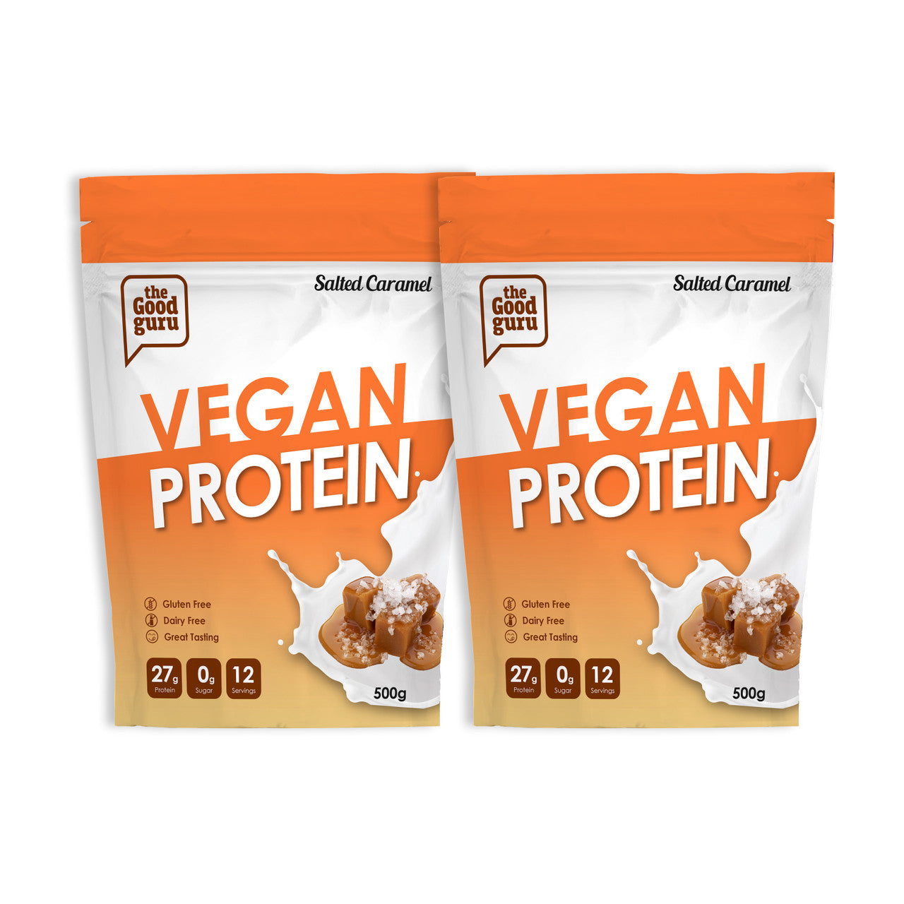 The Good Guru Vegan Protein Powder - Salted Caramel
