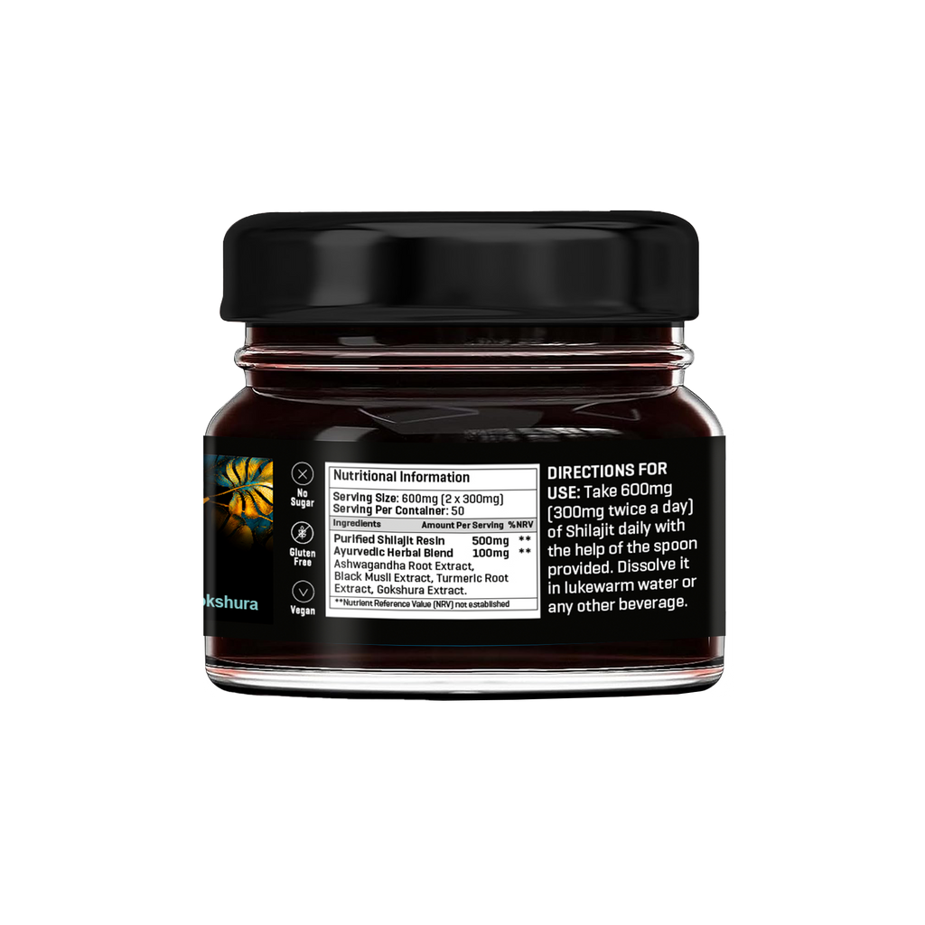 The Good Guru Gold Shilajit Resin - 20g