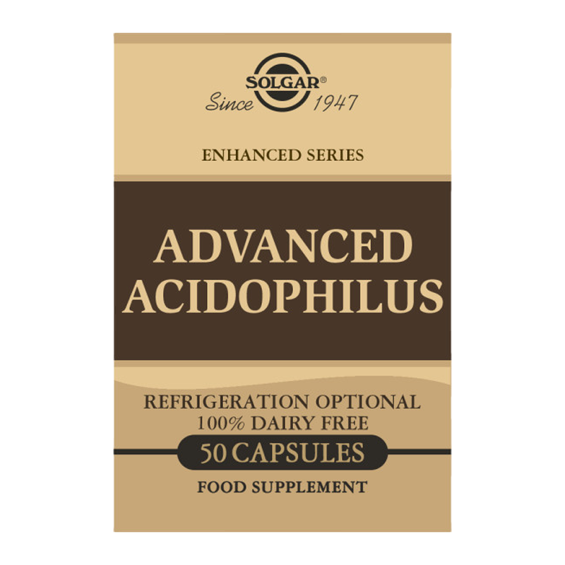 Solgar Advanced Acidophilus Vegetable Capsules