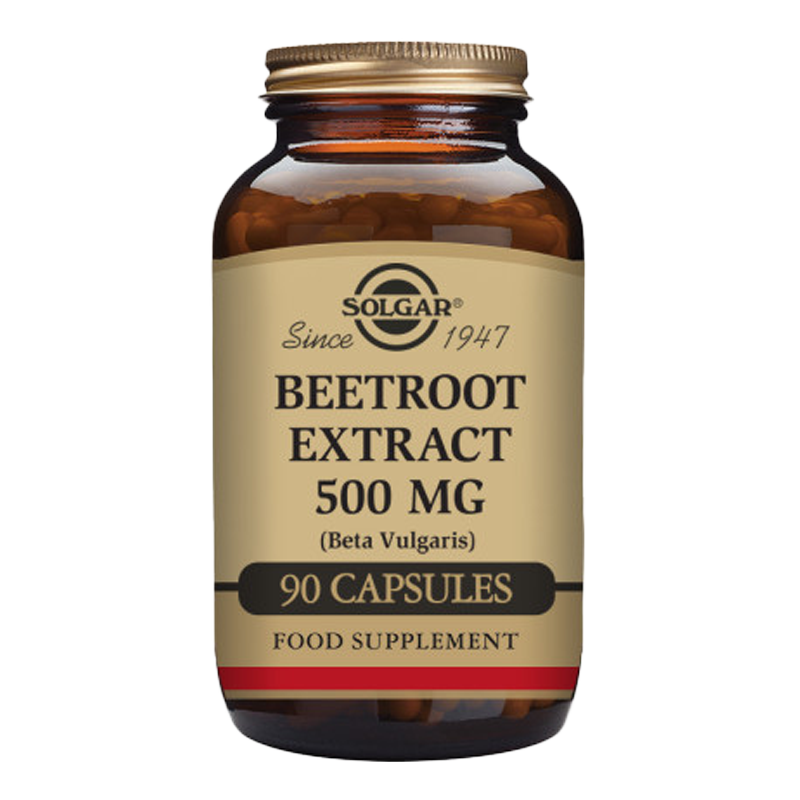 Solgar Beetroot Extract 500 mg Vegetable Capsules - Pack of 90