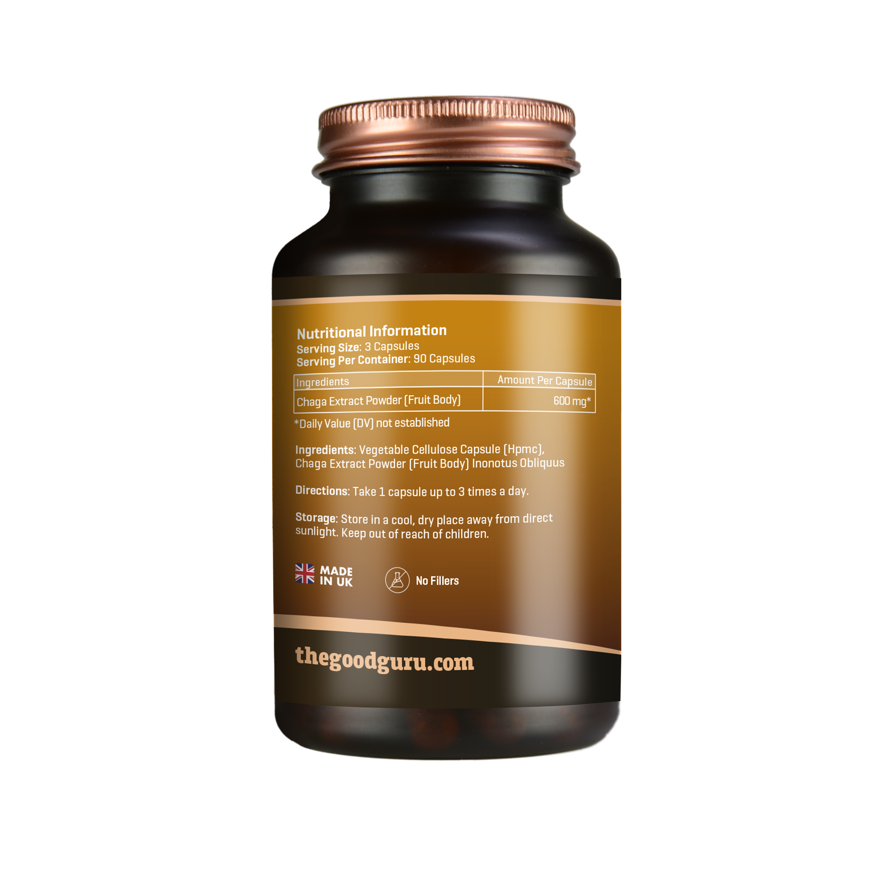 The Good Guru Chaga Mushroom Extract