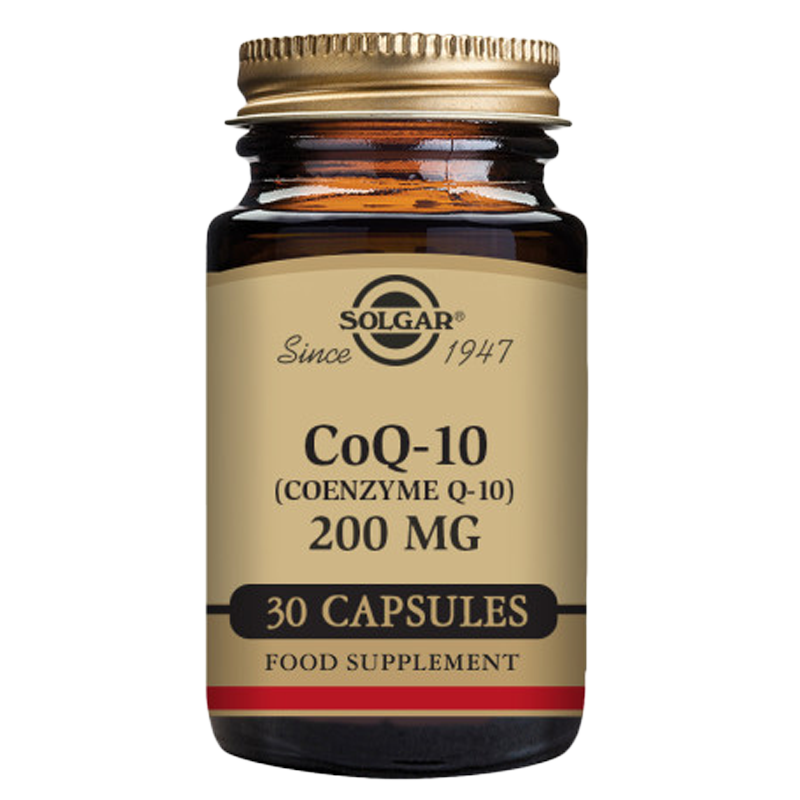 Solgar CoQ-10 200 mg Vegetable Capsules - Pack of 30