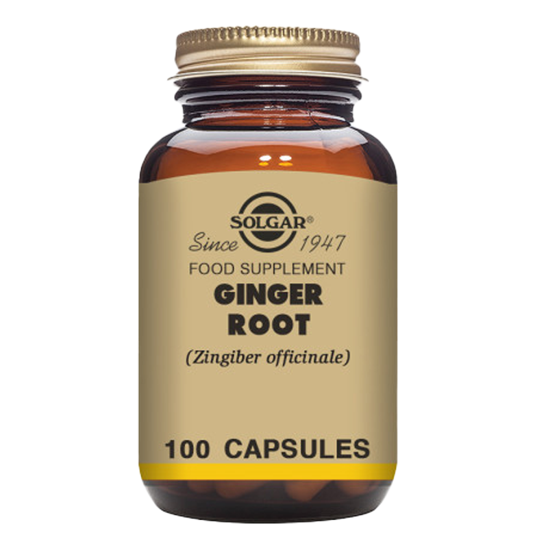 Solgar Ginger Root Vegetable Capsules - Pack of 100