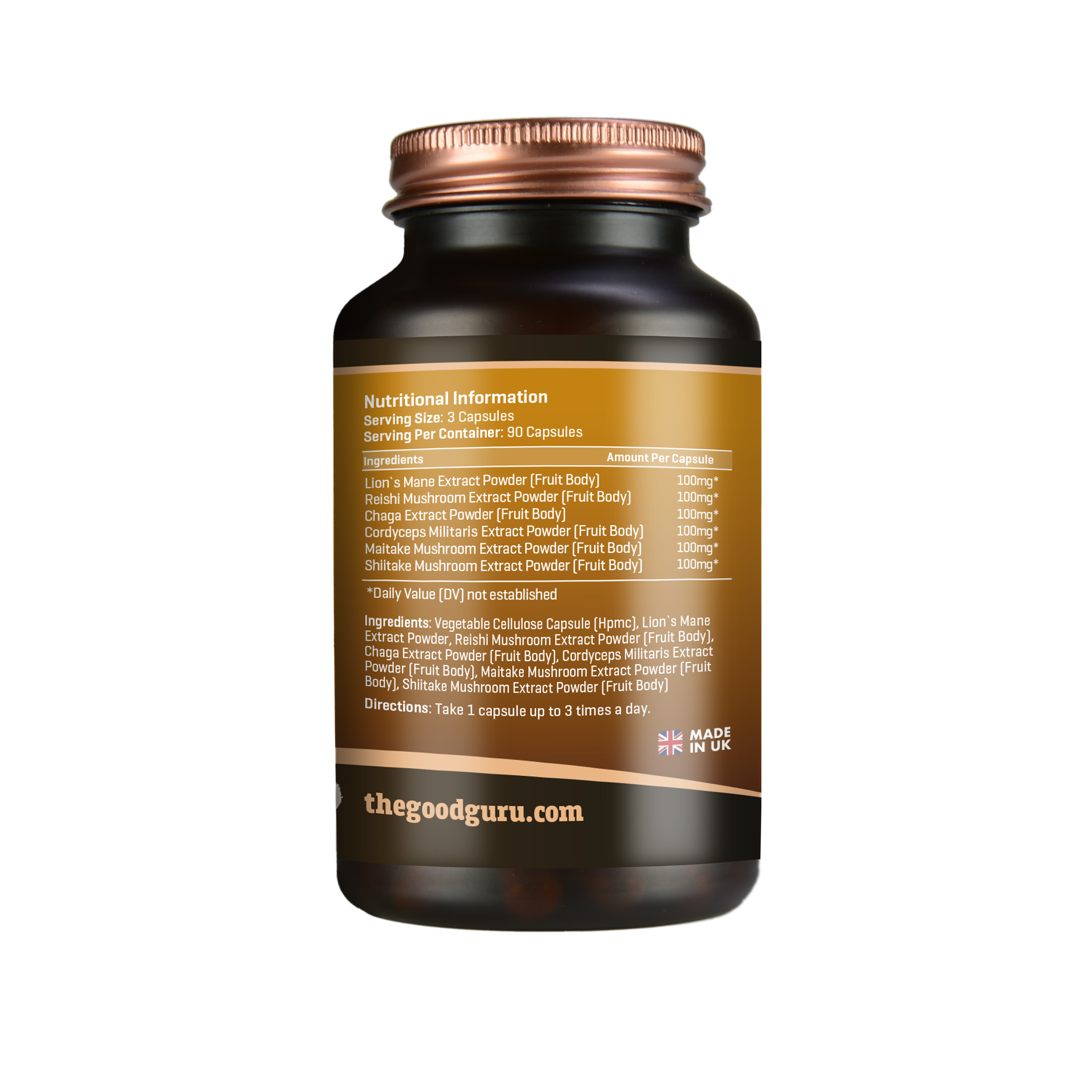 The Good Guru Mushroom Complex Extract