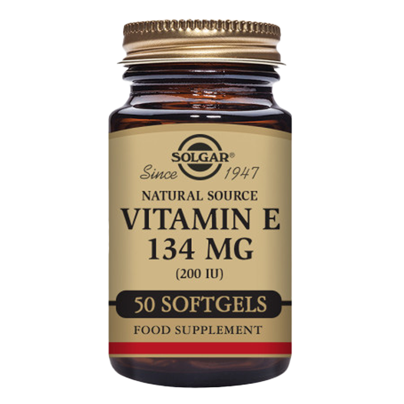 Solgar Natural Source Vitamin E 134 mg  (200 IU) Softgels