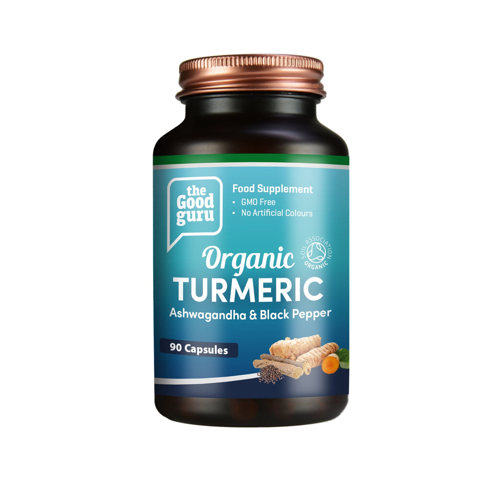 The Good Guru Organic Turmeric + Ashwagandha & Black Pepper