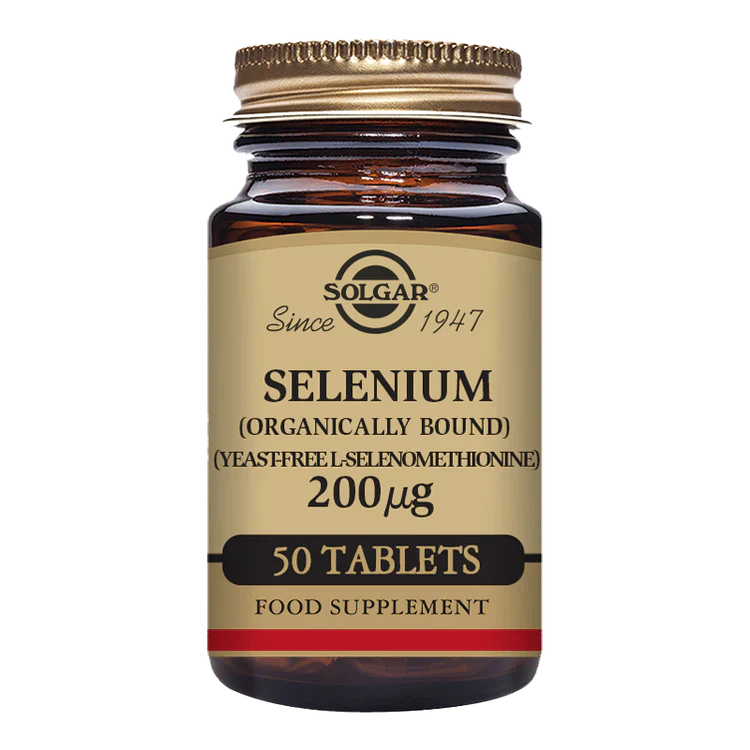 Solgar Selenium (Yeast-Free) 200 mcg Tablets