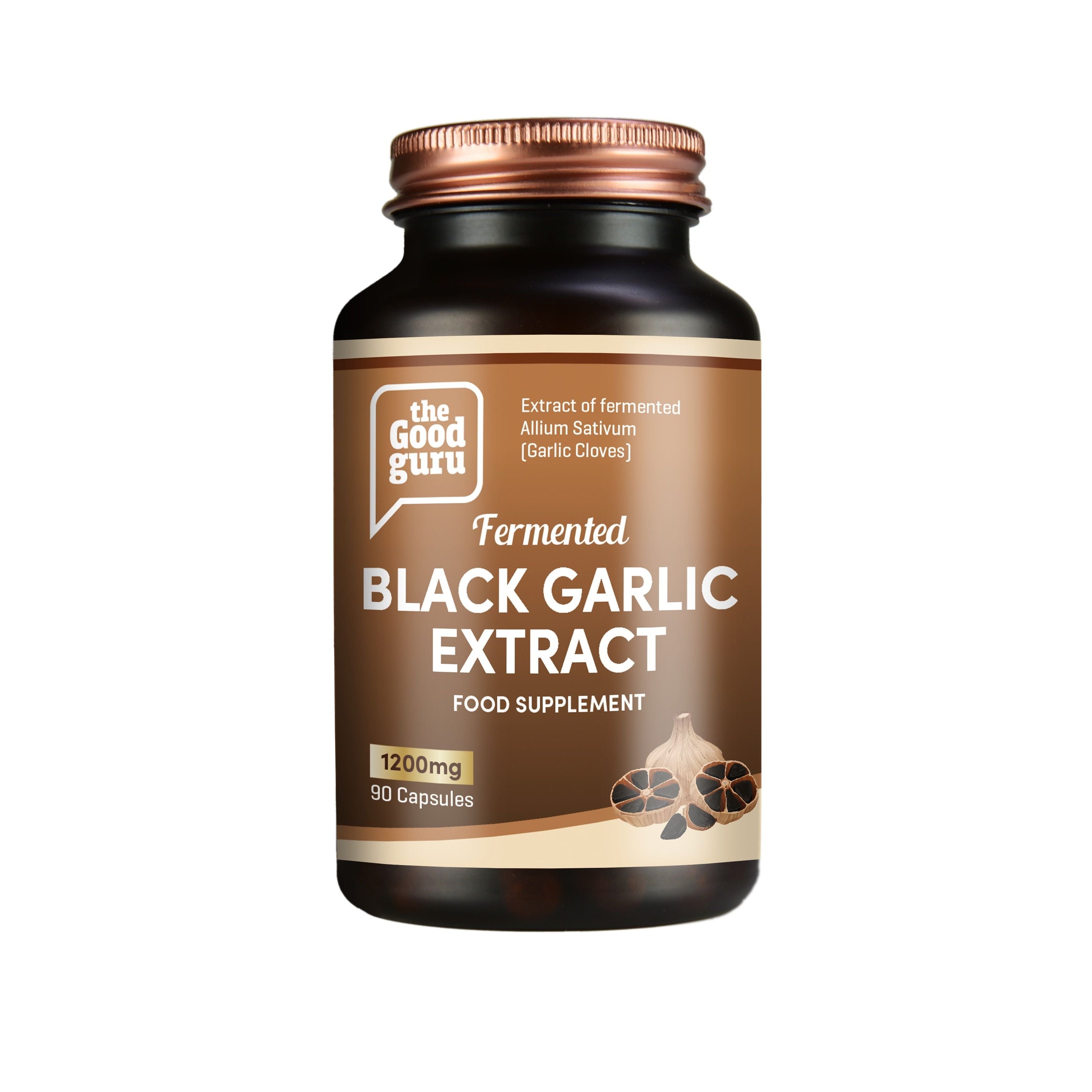 The Good Guru Vegan Black Garlic Extract