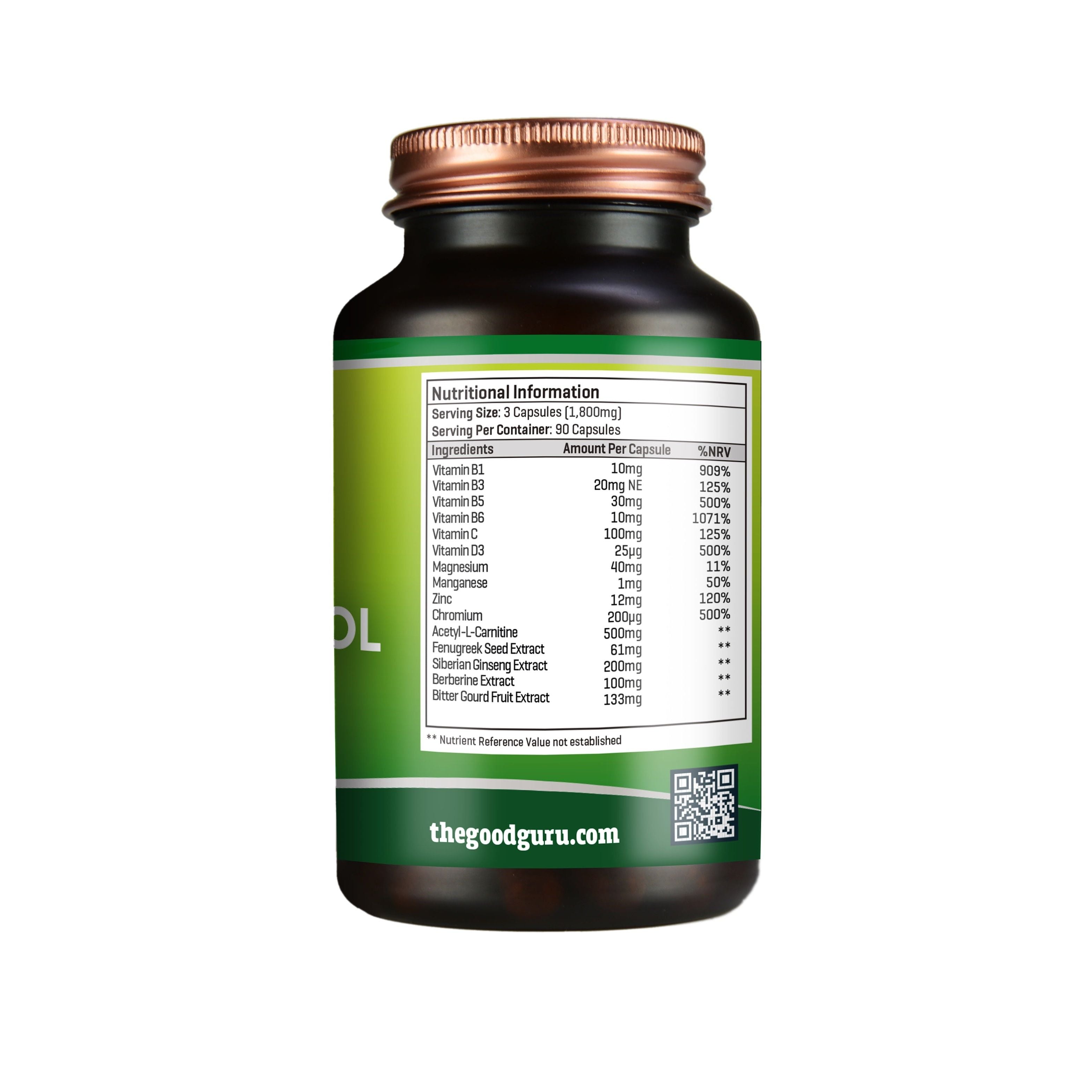 The Good Guru Vegan Sugar Control