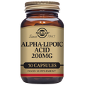 Solgar Alpha-Lipoic Acid 200 mg Vegetable Capsules - Pack of 50