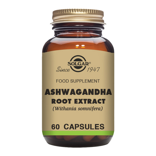Solgar Ashwagandha Root Extract Vegetable Capsules - Pack of 60