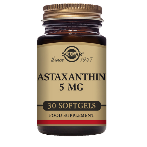 Solgar Astaxanthin 5 mg Softgels - Pack of 30