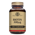 Solgar Biotin 300 mcg Tablets - Pack of 100