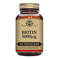 Solgar Biotin 5000 mcg Vegetable Capsules
