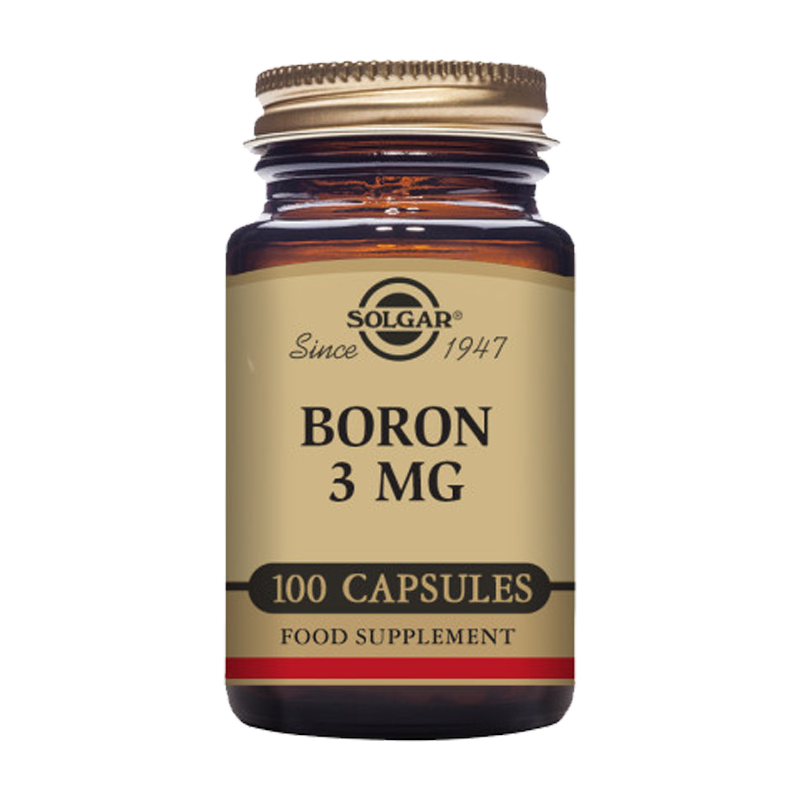 Solgar Boron 3 mg Vegetable Capsules - Pack of 100