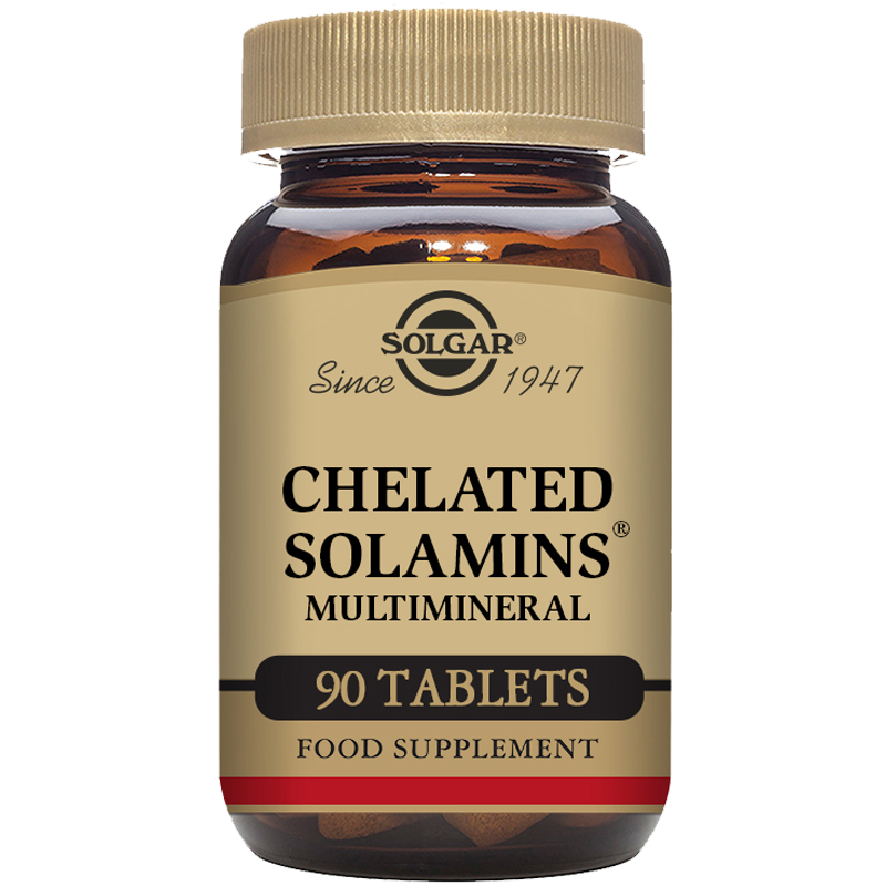 Solgar Chelated Solamins Multimineral Tablets