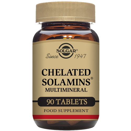Solgar Chelated Solamins Multimineral Tablets