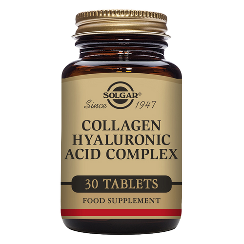 Solgar Collagen Hyaluronic Acid Complex Tablets - Pack of 30