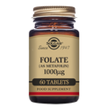 Solgar Folate (as Metafolin) 1000 mcg Tablets - Pack of 60