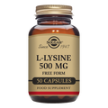 Solgar L-Lysine 500 mg Vegetable Capsules - Pack of 50