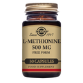 Solgar L-Methionine 500 mg Vegetable Capsules - Pack of 30