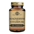 Solgar Magnesium with Vitamin B6 Tablets - Pack of 100