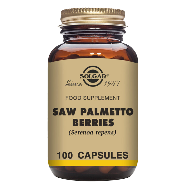 Solgar Saw Palmetto Berries Vegetable Capsules - Pack of 100
