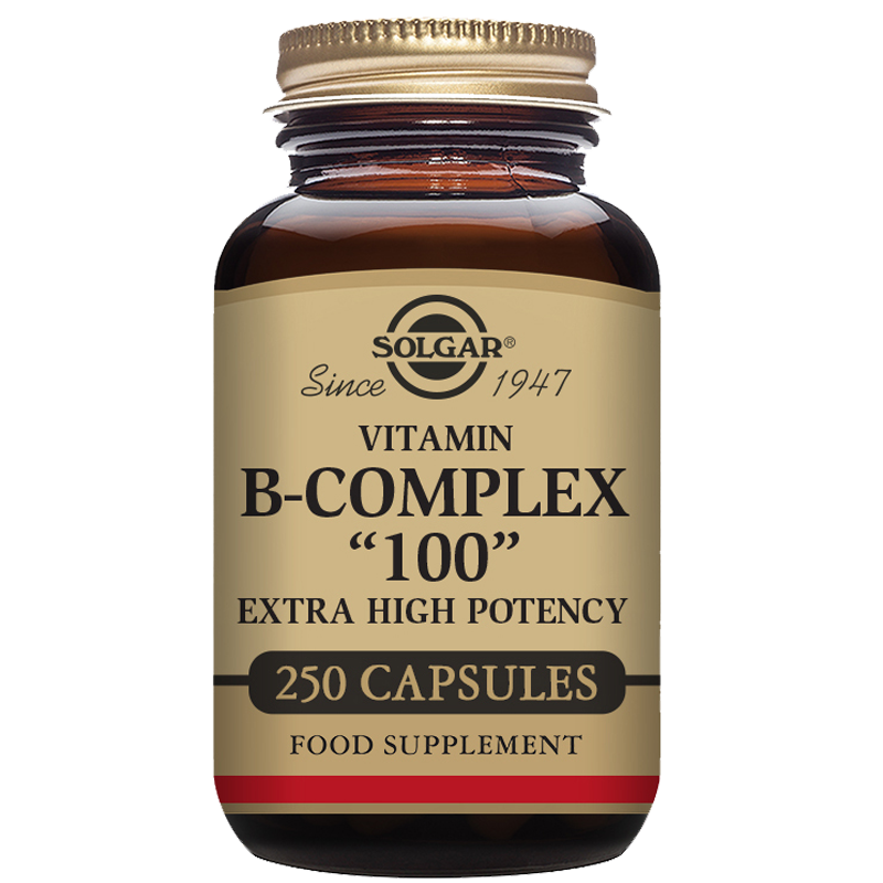 Solgar Vitamin B-Complex "100" Extra High Potency Vegetable Capsules