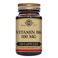 Solgar Vitamin B6 100 mg Vegetable Capsules - Pack of 100