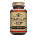 Solgar Vitamin D3 (Cholecalciferol) 2200 IU (55 mcg) Vegetable Capsules