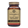 Solgar Vitamin E with Yeast Free Selenium Vegetable Capsules